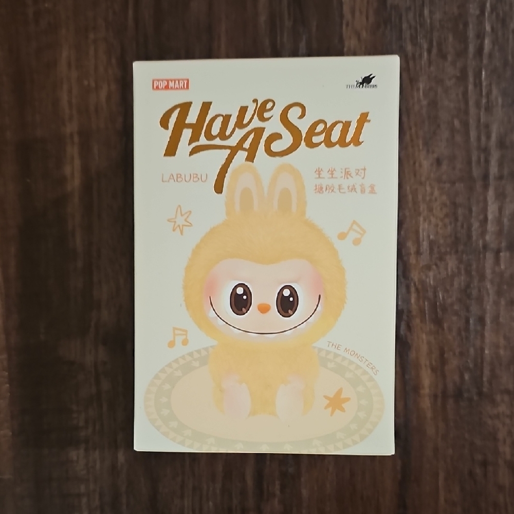 AUTHENTIC Pop Mart Labubu 'Have A Seat' Blind Box Figure